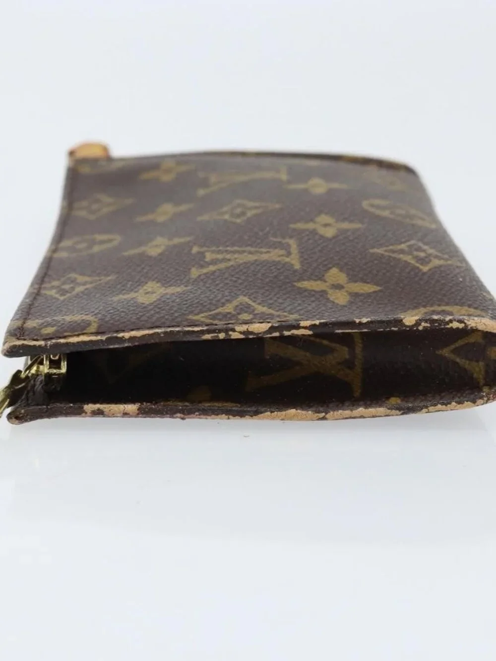 LOUIS VUITTON Monogram Bucket PM Accessory Pouch LV Auth ka2841